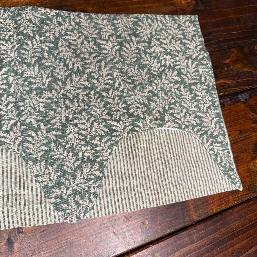 Waverly Classics Broadway Valance Fernwood VTG Scalloped Dbl Layer Country Core