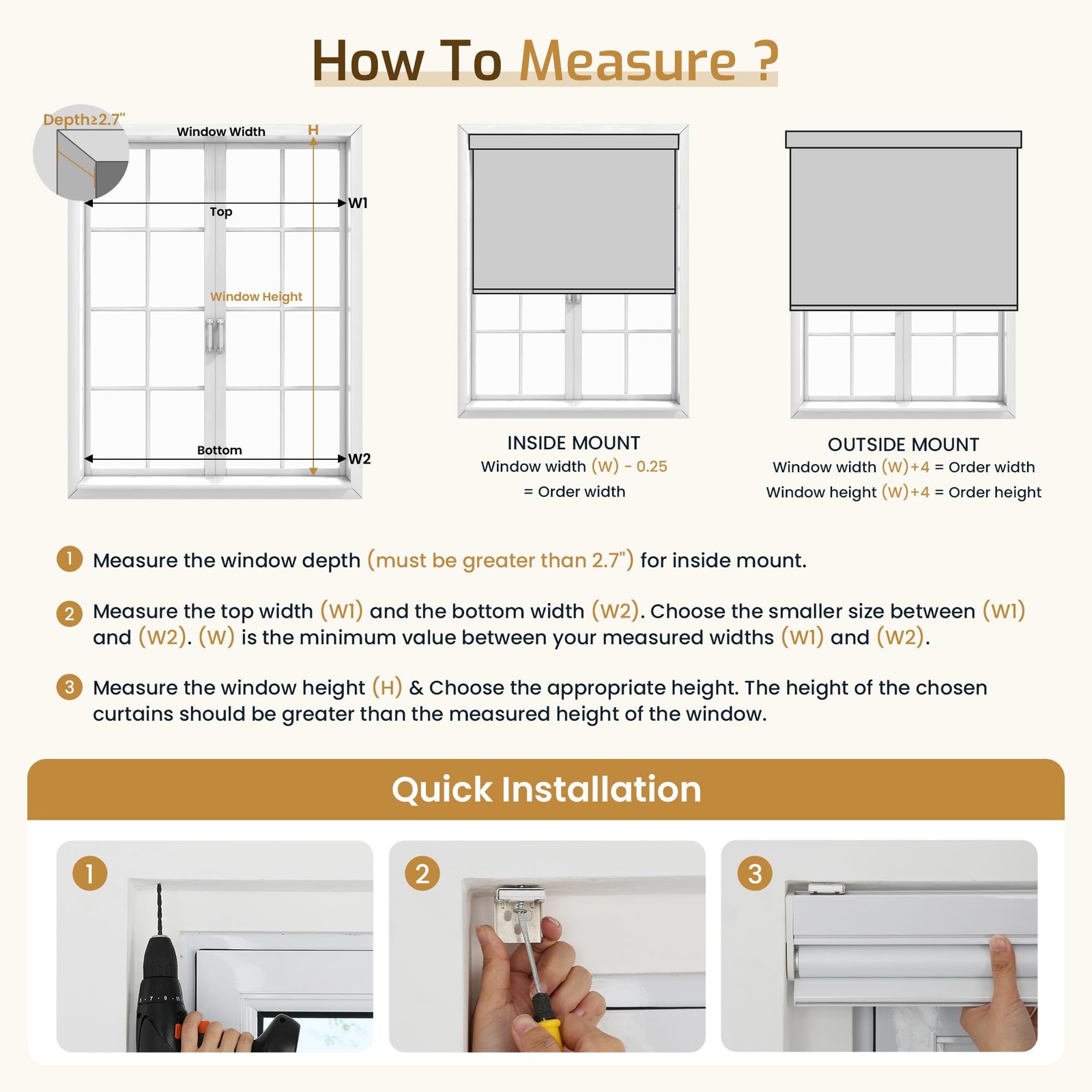 Grandekor Motorized Roller Shade Remote Controlmotorized Blinds 100 Blackout