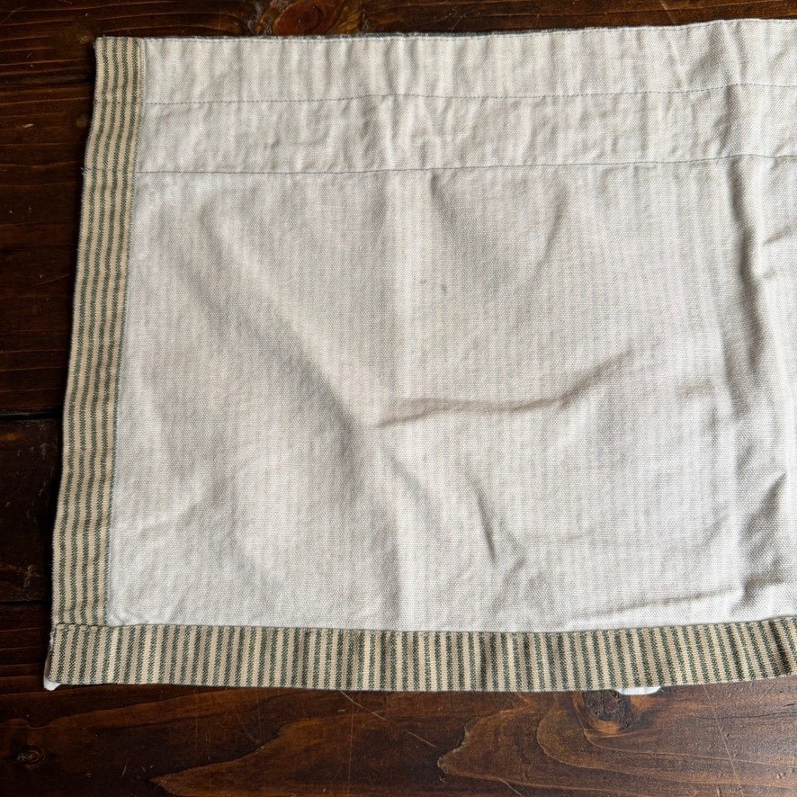 Waverly Classics Broadway Valance Fernwood VTG Scalloped Dbl Layer Country Core
