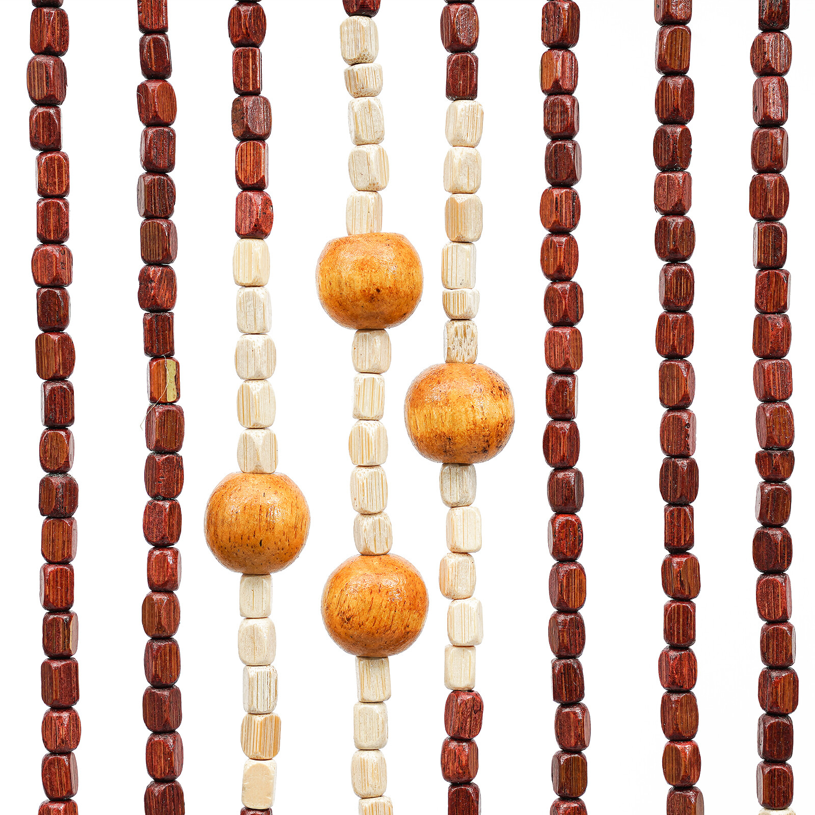 Natural Bamboo 52 Strands Handmade Curtain Beads Window Door Shoji Room Divider