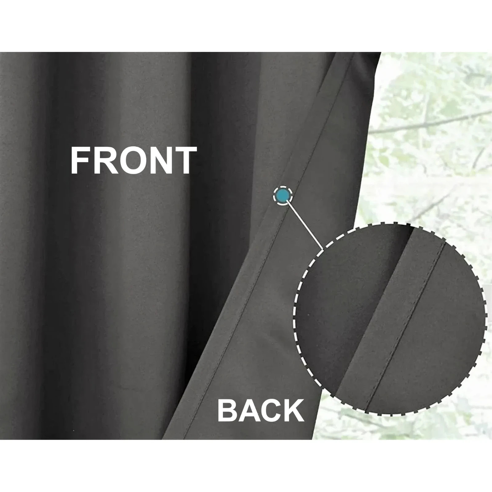 1 SET OUTDOOR PATIO DECOR GAZEBO SHADE GROMMET PANEL THERMAL SUNBLOCKING K68