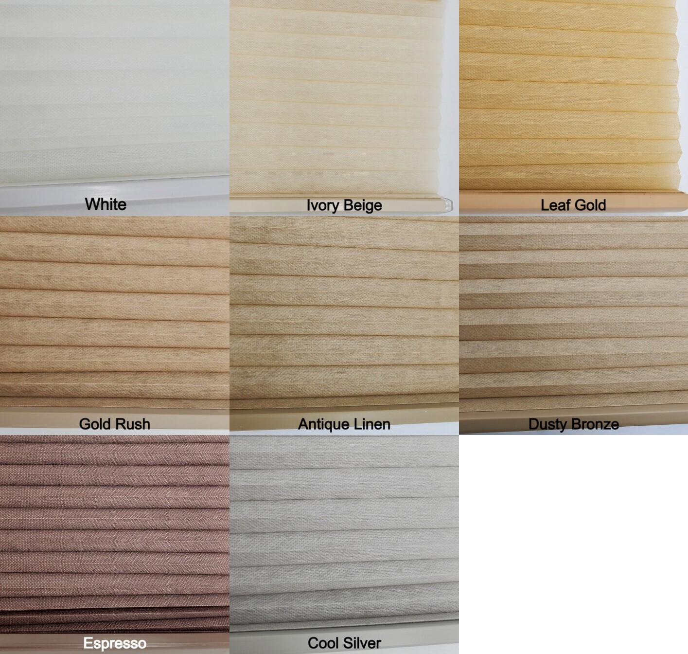 Cordless Cellular Honeycomb Window Shades – 6 Colors – 19 Sizes – Free Shipping