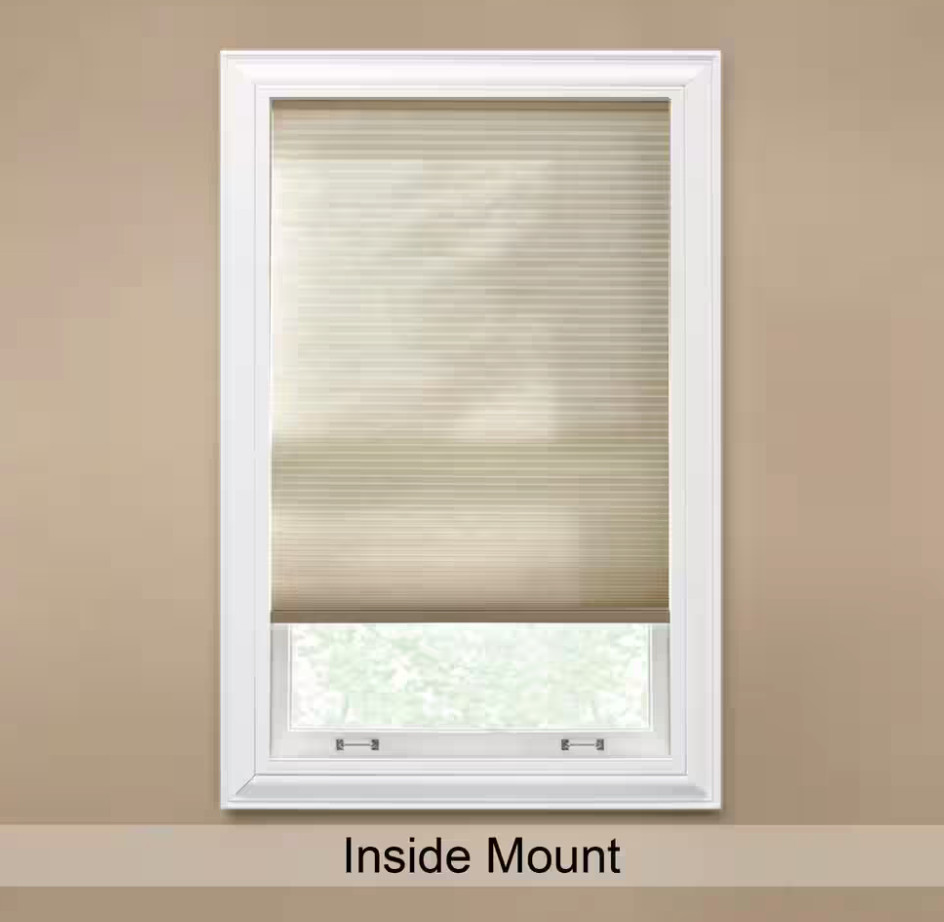 Cellular Shades Parchment SHIP IN 3 DAYS Cordless Light Filtering CUSTOM CUT