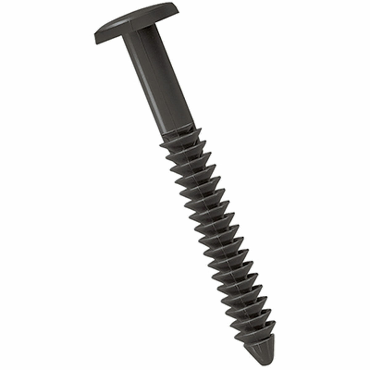 Tuxedo Grey 100 Pack Window Shutters Panel Peg Loks 3″ Shutter Fasteners Spikes