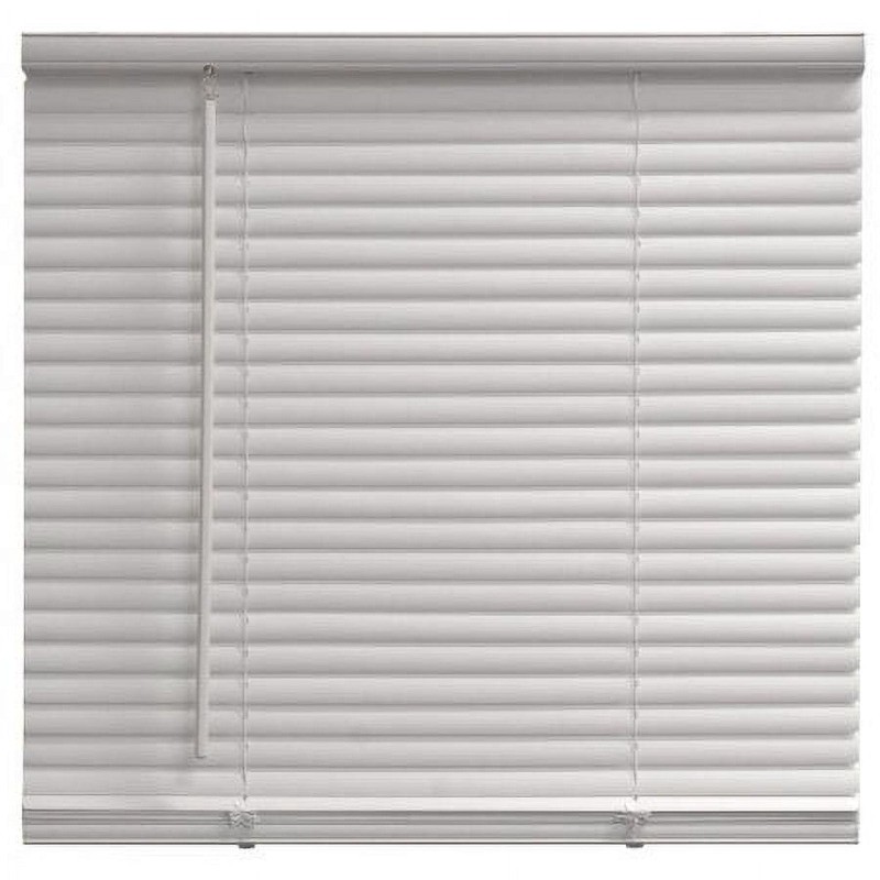 (2 pack) Mainstays 1″ Cordless Vinyl Light Filtering Mini Blinds, 23″ W x 42″ L