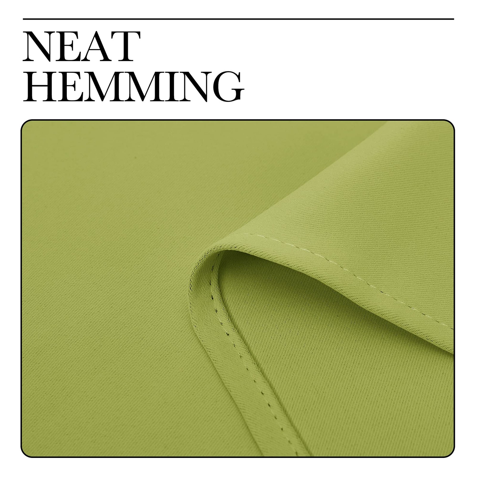 Thermal Insulated Solid Grommet Blackout Holiday Decorative Curtains/Drapes for