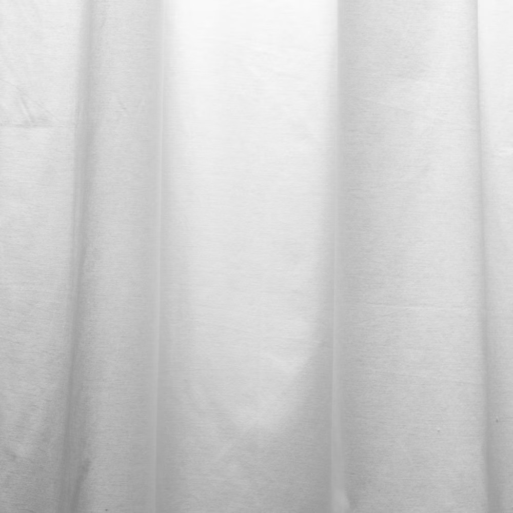 54″x95″ Light Filtering Farrah Window Curtain Panel White – Threshold: Sheer, UV
