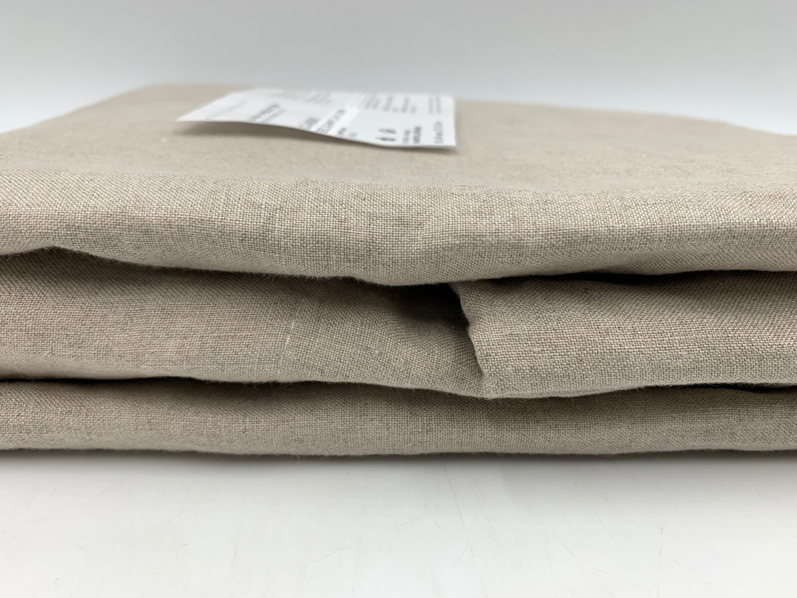 Pottery Barn Belgian Flax Drape Cotton Lined Dark Flax 50x 84″ P462