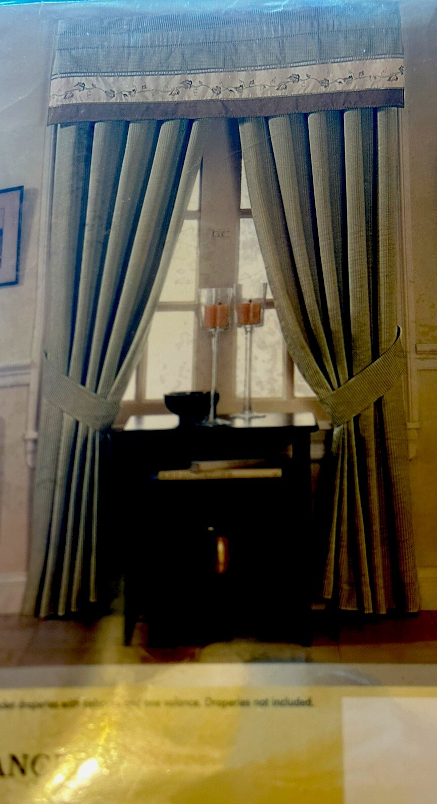 Burlington House Tuscanny Valance 52 x 15 Made in USA Qty 1 NEW