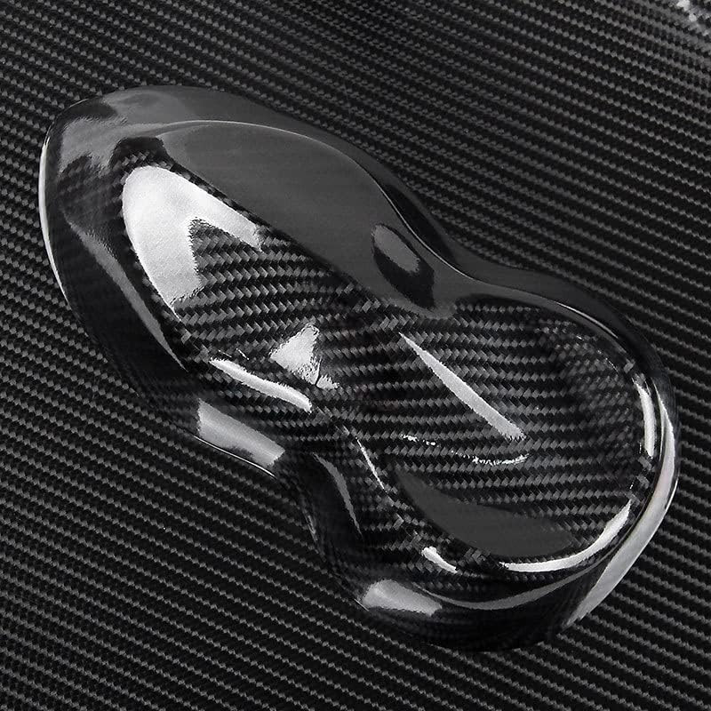Carbon Fiber Vinyl Wrap 10ft x 1ft Self Adhesive Film, Black Vinyl Wrap Bubble F