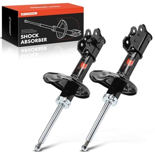 Front Pair (2) Strut Assembly Compatible with Mazda 626 1998 1999 2000 2001