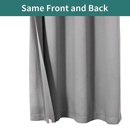 Waterproof Indoor/Outdoor Curtains for Patio – Thermal Insulated, Sun Blockin…