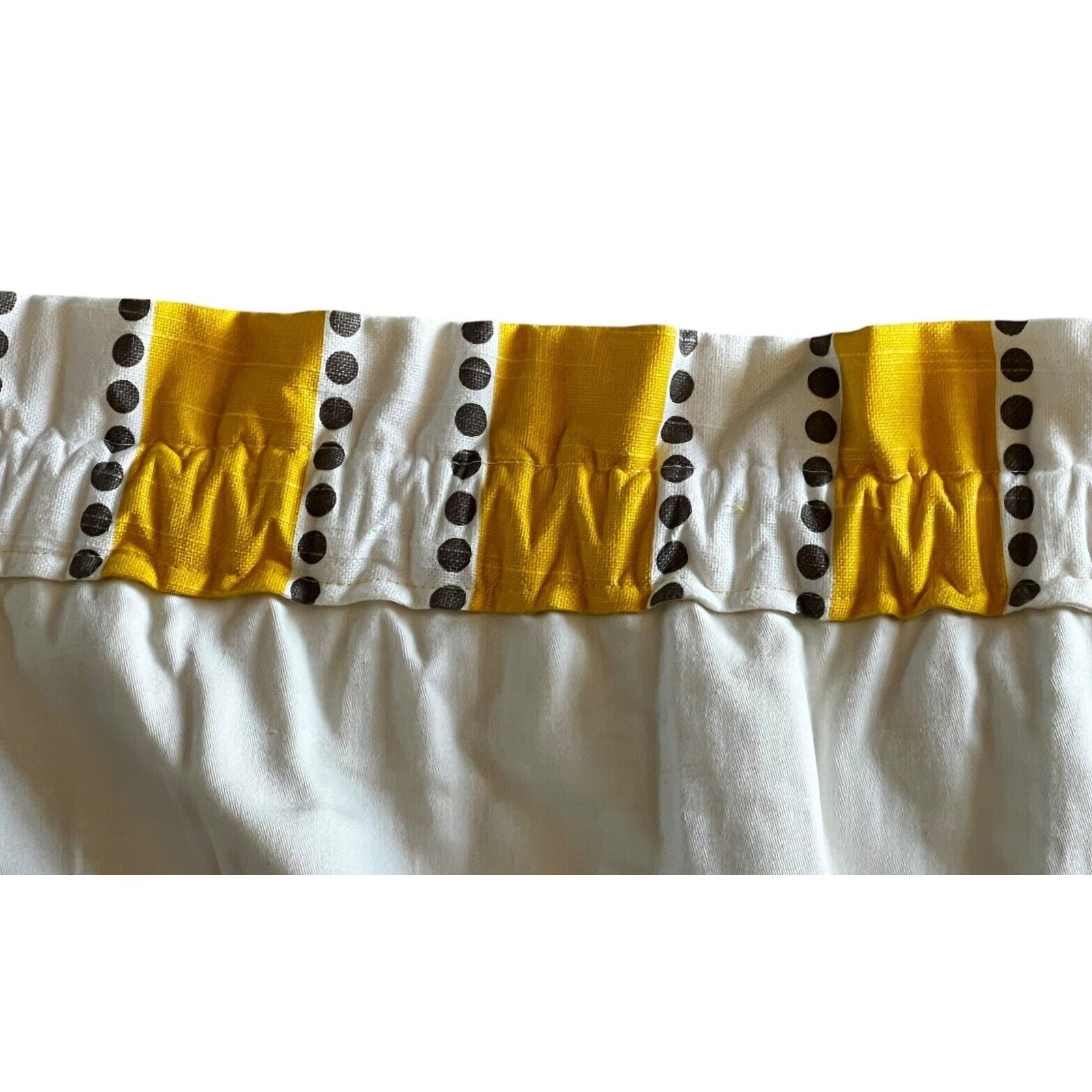Custom Luxury Modern Curtains Drapes Panels Heavy Lined 2 Pair Yellow Gray White