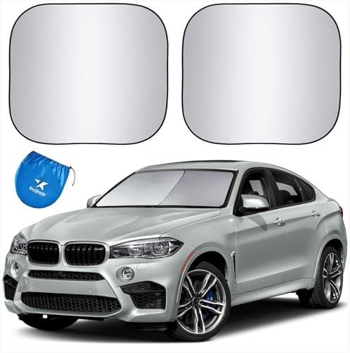Windshield Sun Shade with Shield-X Reflective Technology. Medium (Standard)