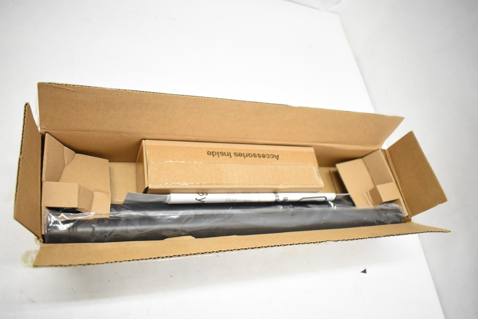 Byondeth Window Curtain Rods Black WCR48B Aluminum Finials New Home Decor