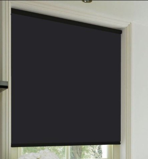 Hunter Douglas Silhouette (Set 2) Window Shade Black Size 30 Adjustable Black