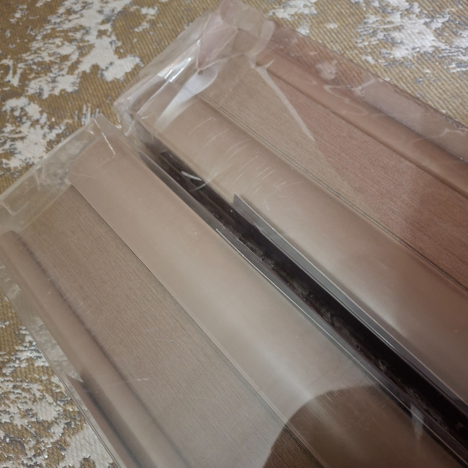 Allen Roth Cordless Cellular Shade 23″ x 72″ Linen 2-Pack 70389 Brown #0053401