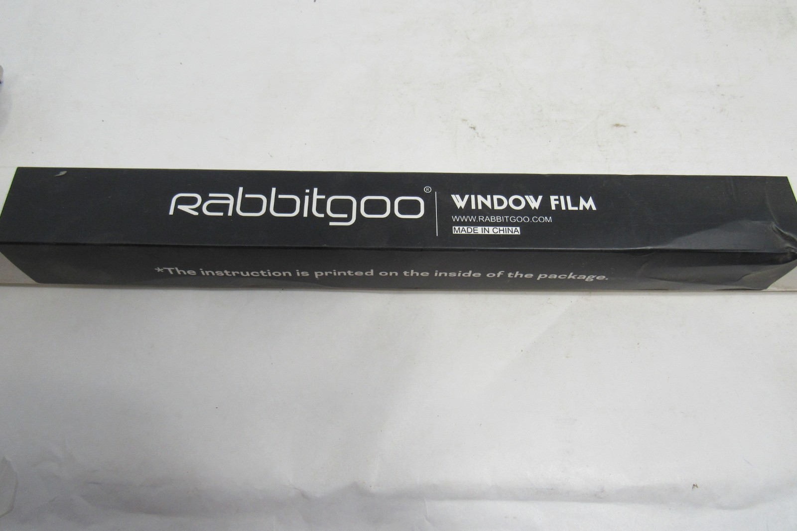 Rabbitgoo Floral Window Film Privacy Static Cling Stained Glass Film 24″ x 72″