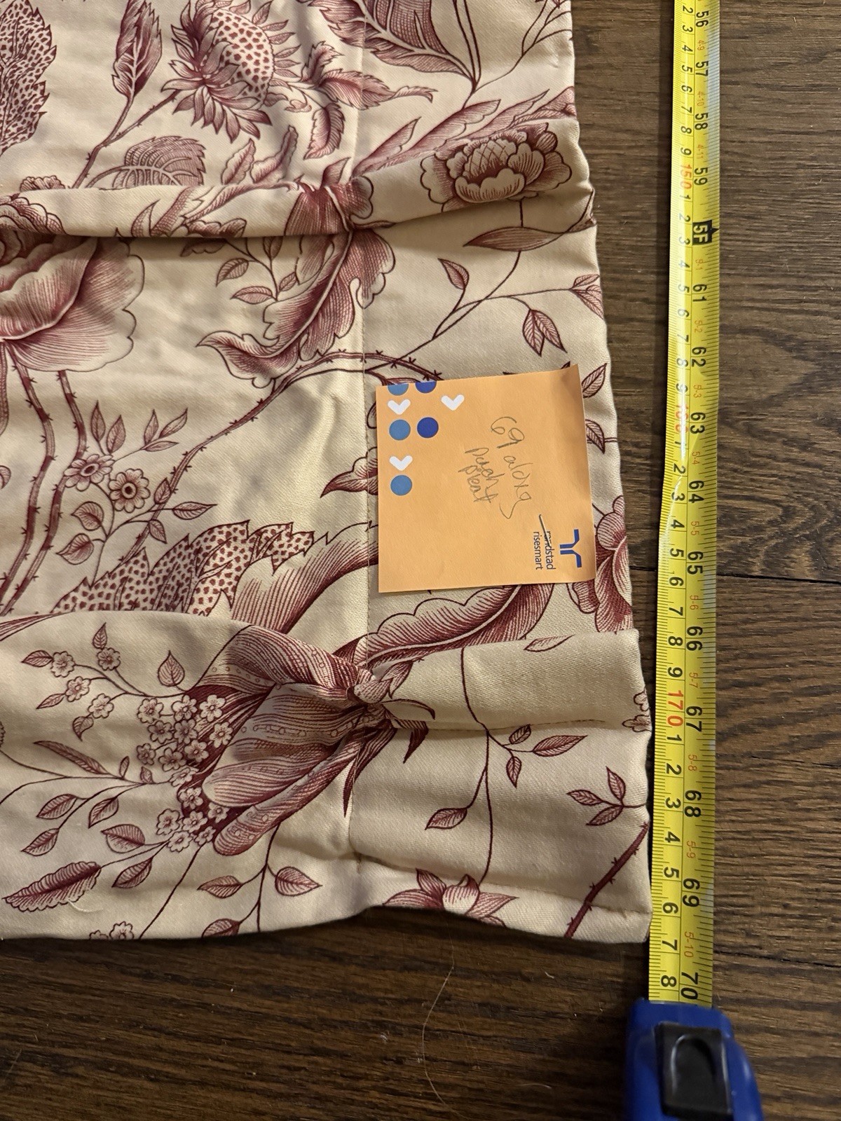 Pinch pleat draperies – Preowned; Lined For Insulation-fabric -Waverly