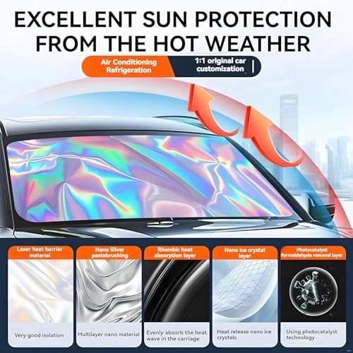 for Cadillac XT5 2017-2026 Windshield Sun Shade – For Cadillac XT5 2017-2026