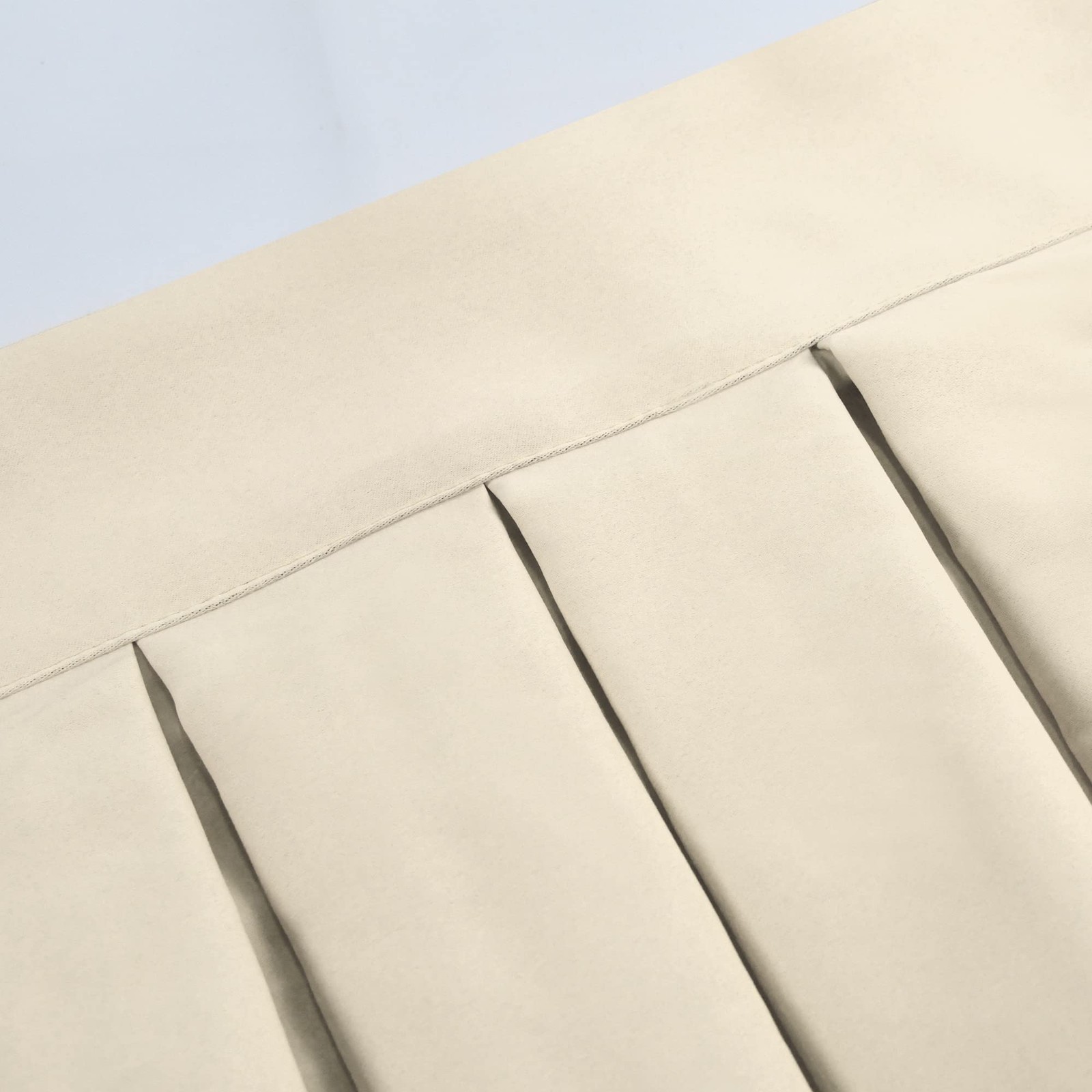 Oyring Blackout Curtain Valances Beige Valances For Windows Rod Pocket Window