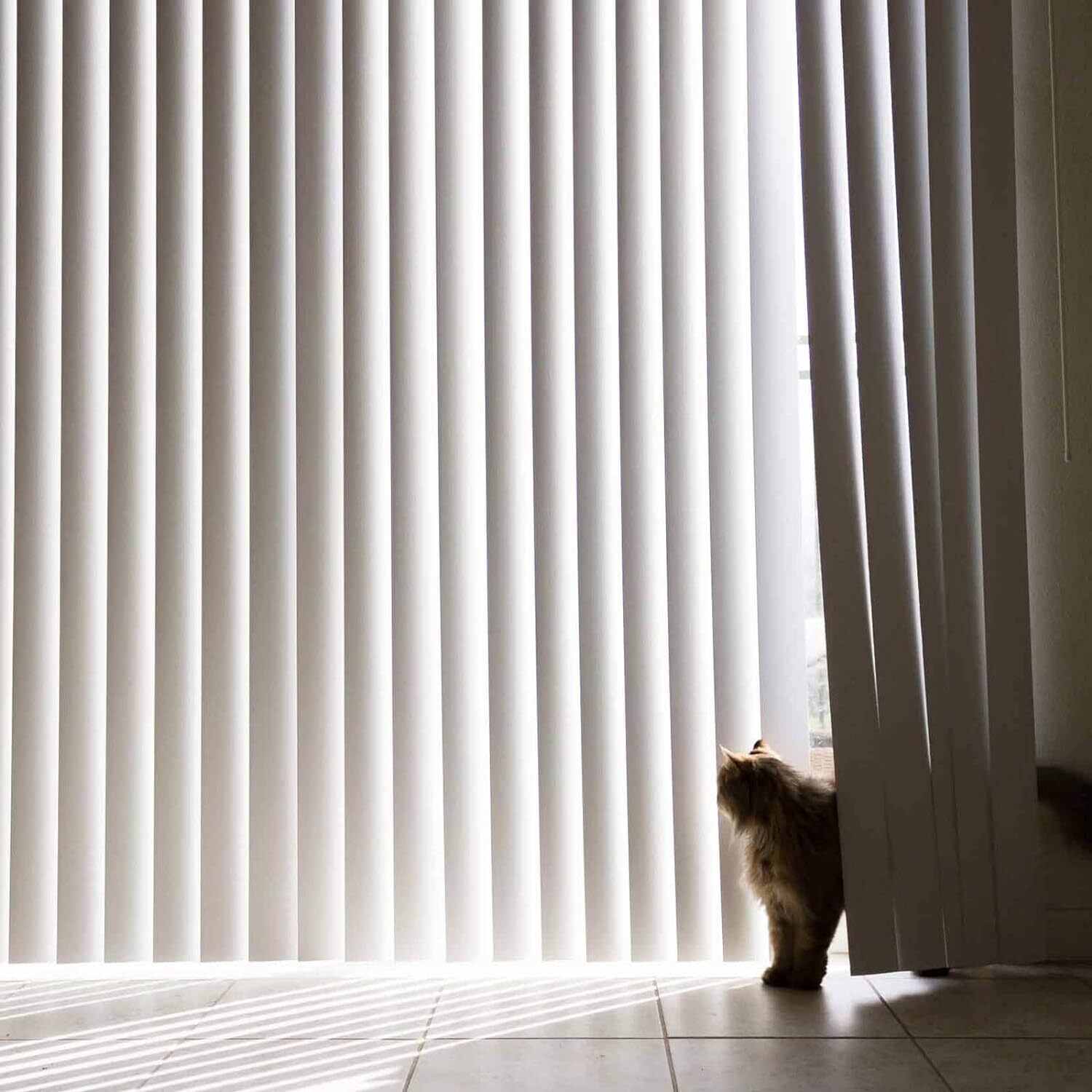 60 Pcs Vertical Blinds Replacement Slats Panels, Vertical Blind Repair Tabs Kit