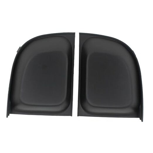 Front Driver and Passenger Side Fog Light Cover Bezel for Fiat 500 2012-2017
