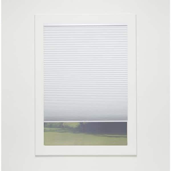 Perfect Lift White 1.5 in Cordless Blackout Eco Polyester Cellular Shade