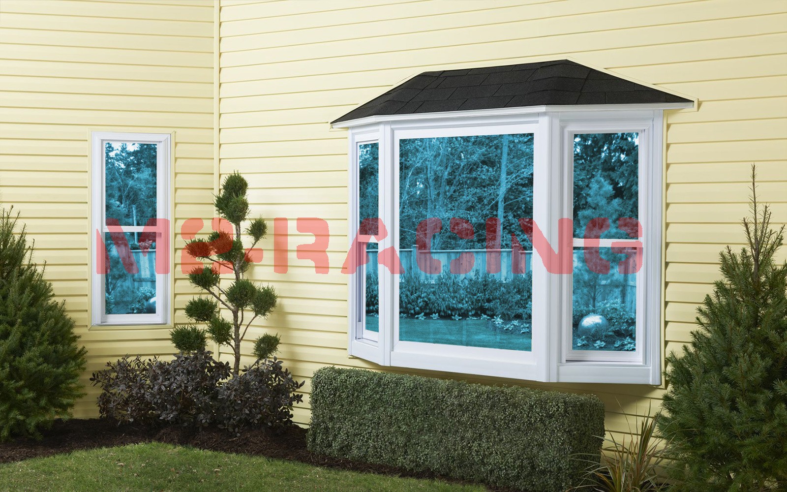 Sky Blue Chrome Window Tint One Way Mirror Film UV Heat Reflective Home Office