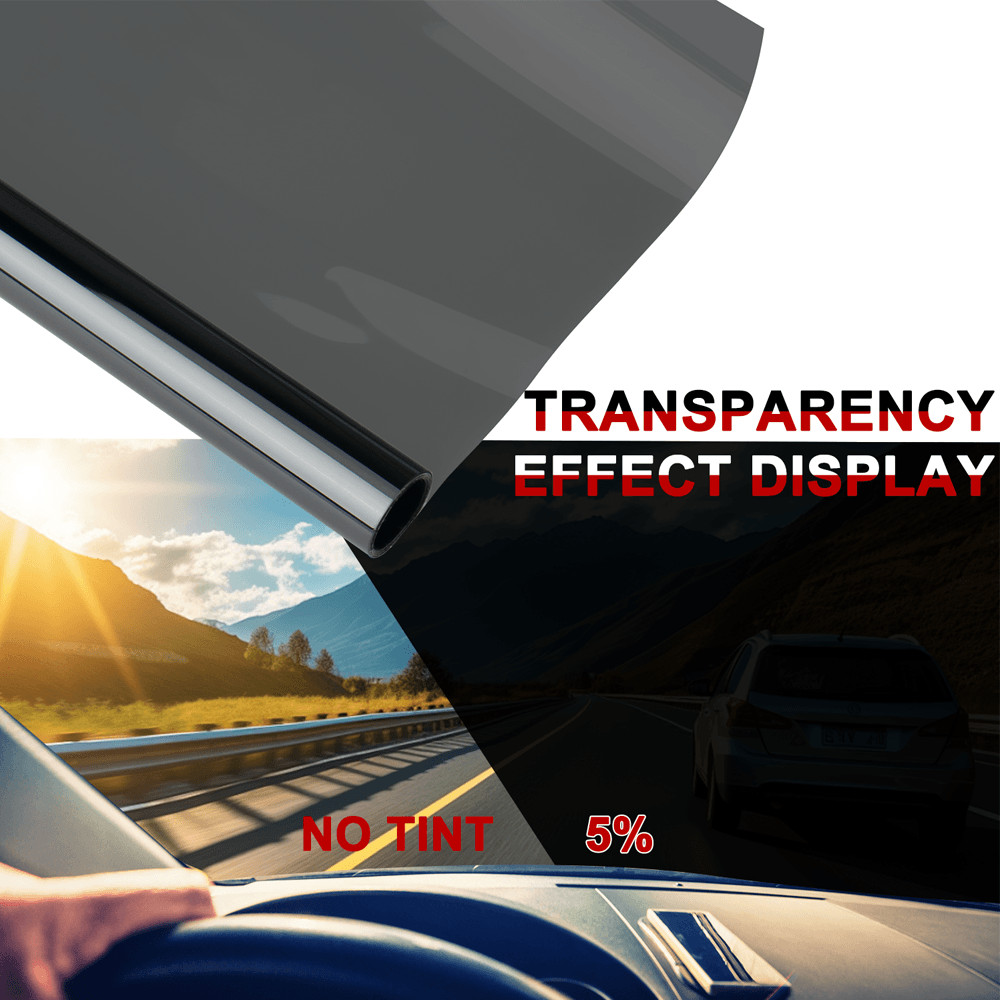 Window Tint Film for Cars 35% VLT, 0.5X3M, Sun&Glare Protection UV Heat Blocking
