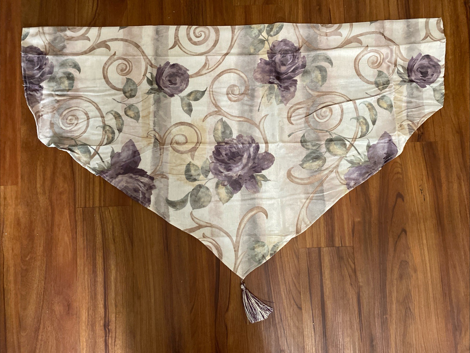 4 Croscill Amethyst Chambord 40”x21” Ascot Valance Style 3482 New! NWT