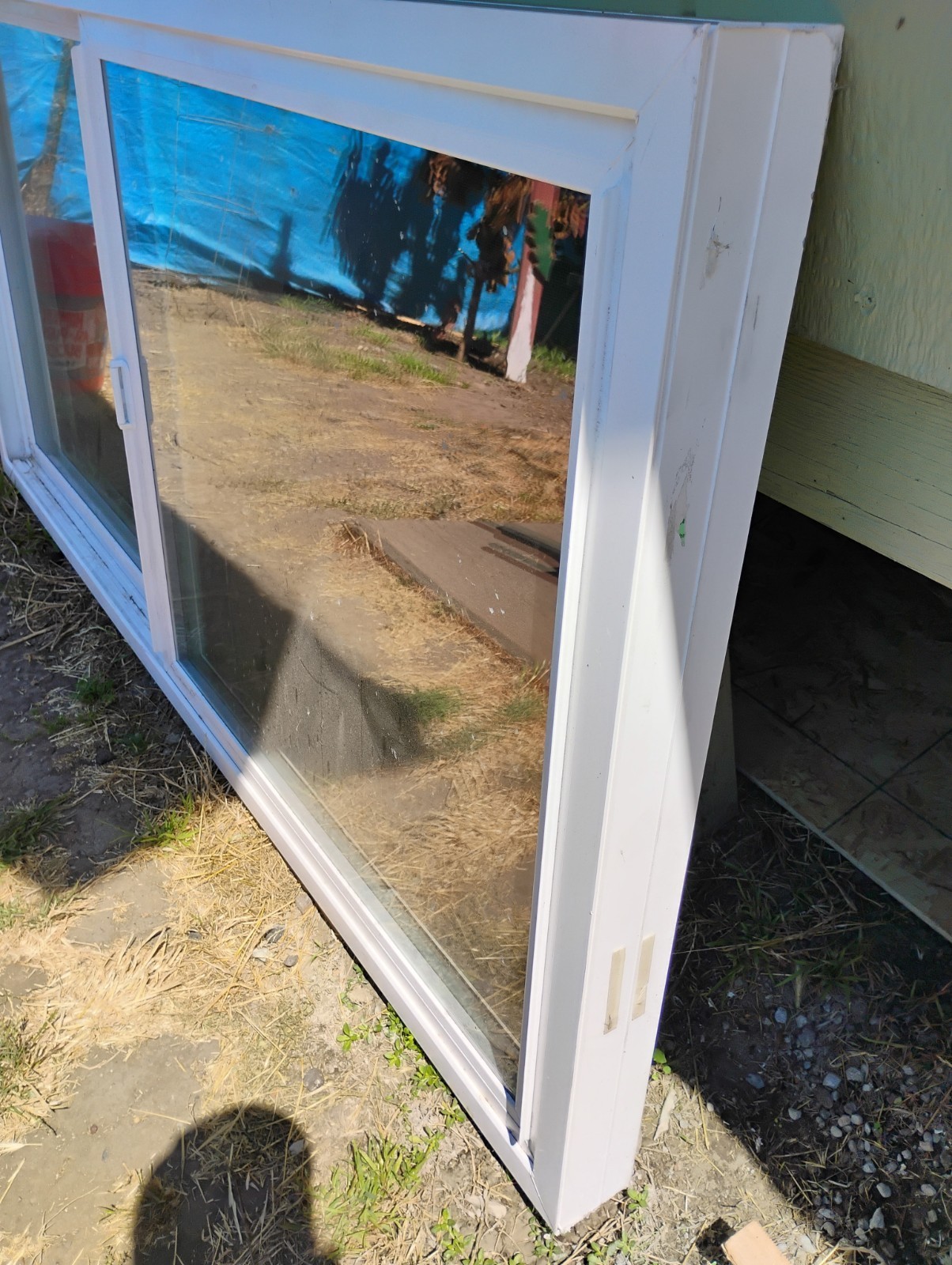 frame and glass window home