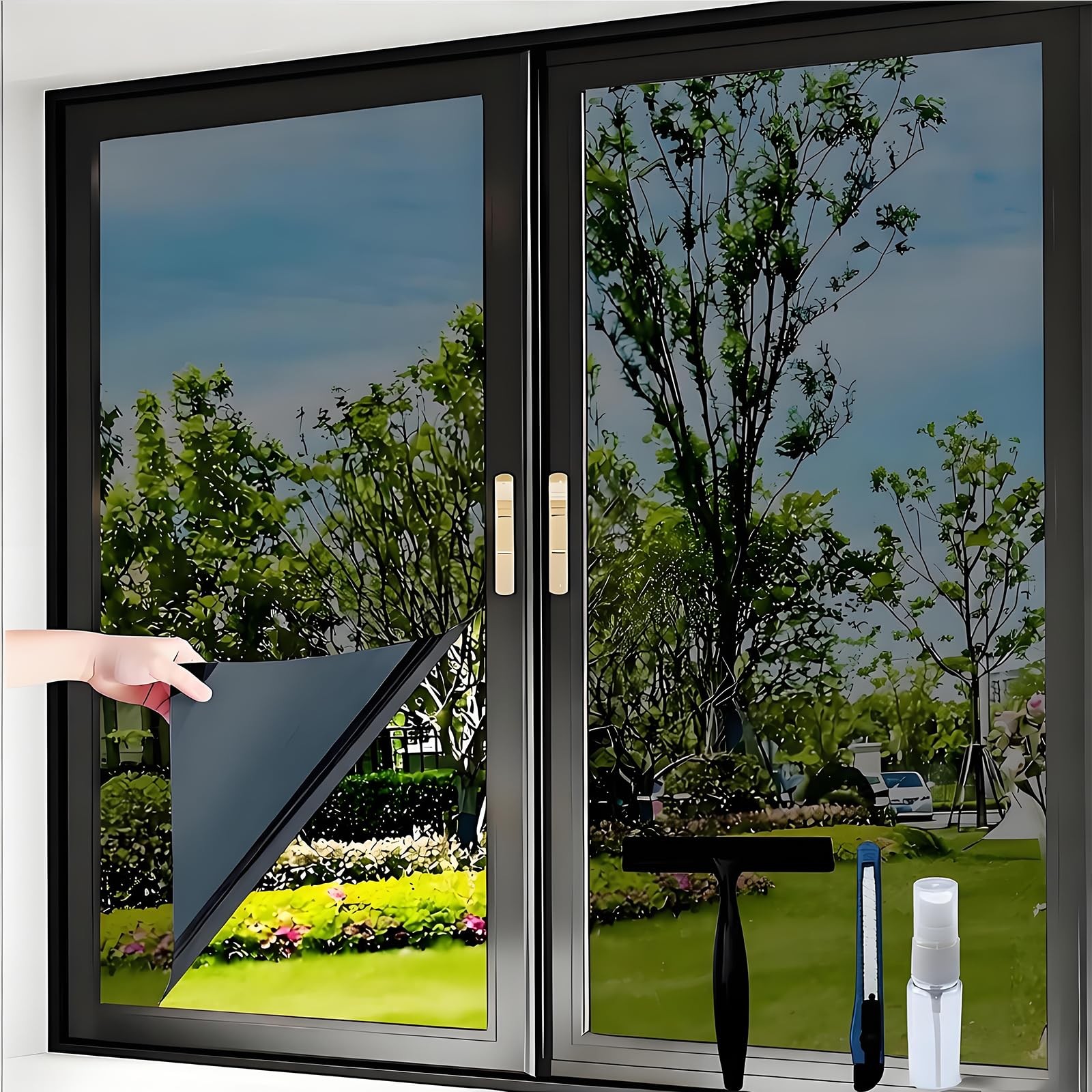 One Way Window Film Privacy UV SUN Blocker Window Tint Reflective Window Film