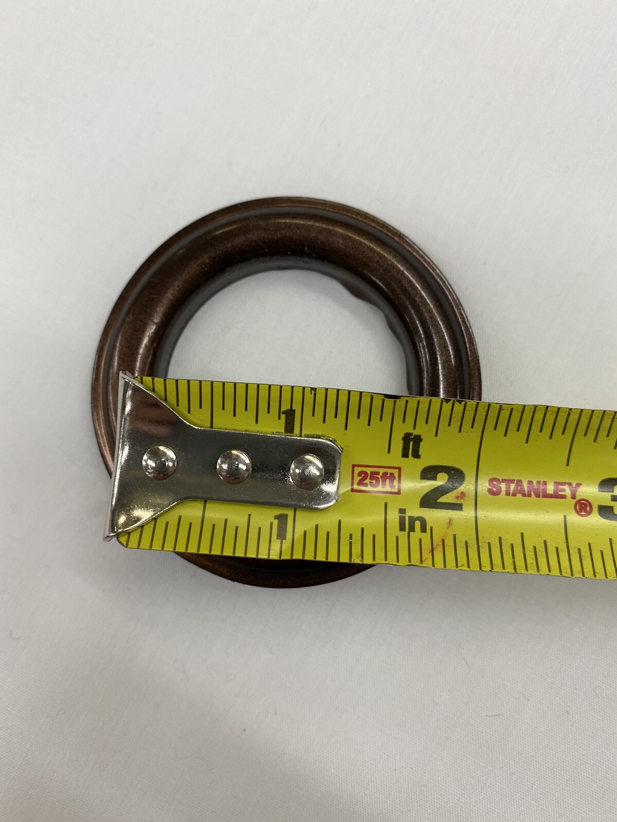 20 Sets – Curtain Grommets 1.75” Drapery Eyelet Rings for Window – Brown