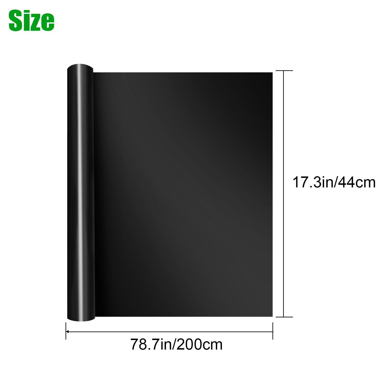 Total Blackout Window Film 100% Light Blocking Room Darkening Static Cling Cover