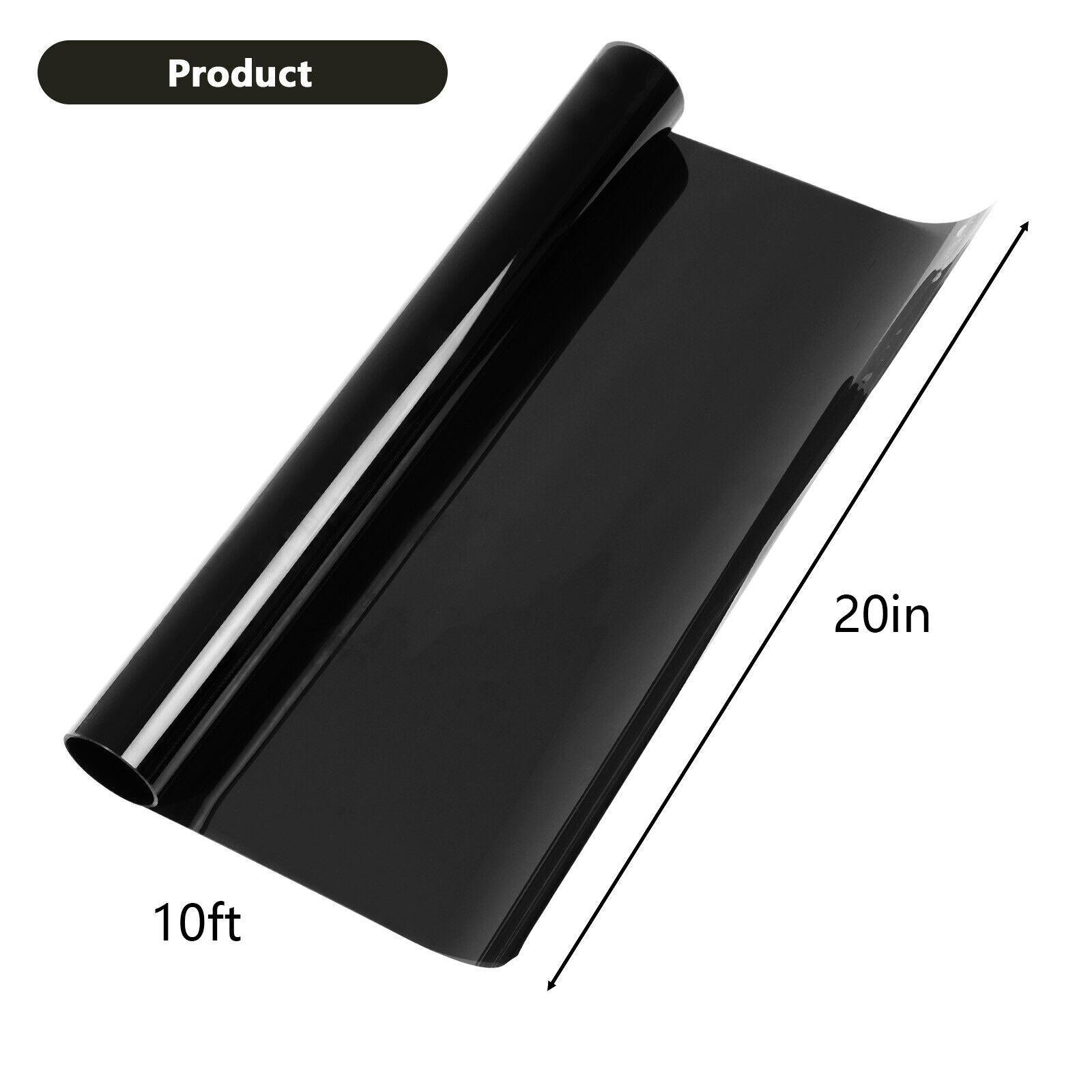 Premium Ceramic Window Tint Roll 2 Ply Nano Film Fits Home, Office, Car, Truck