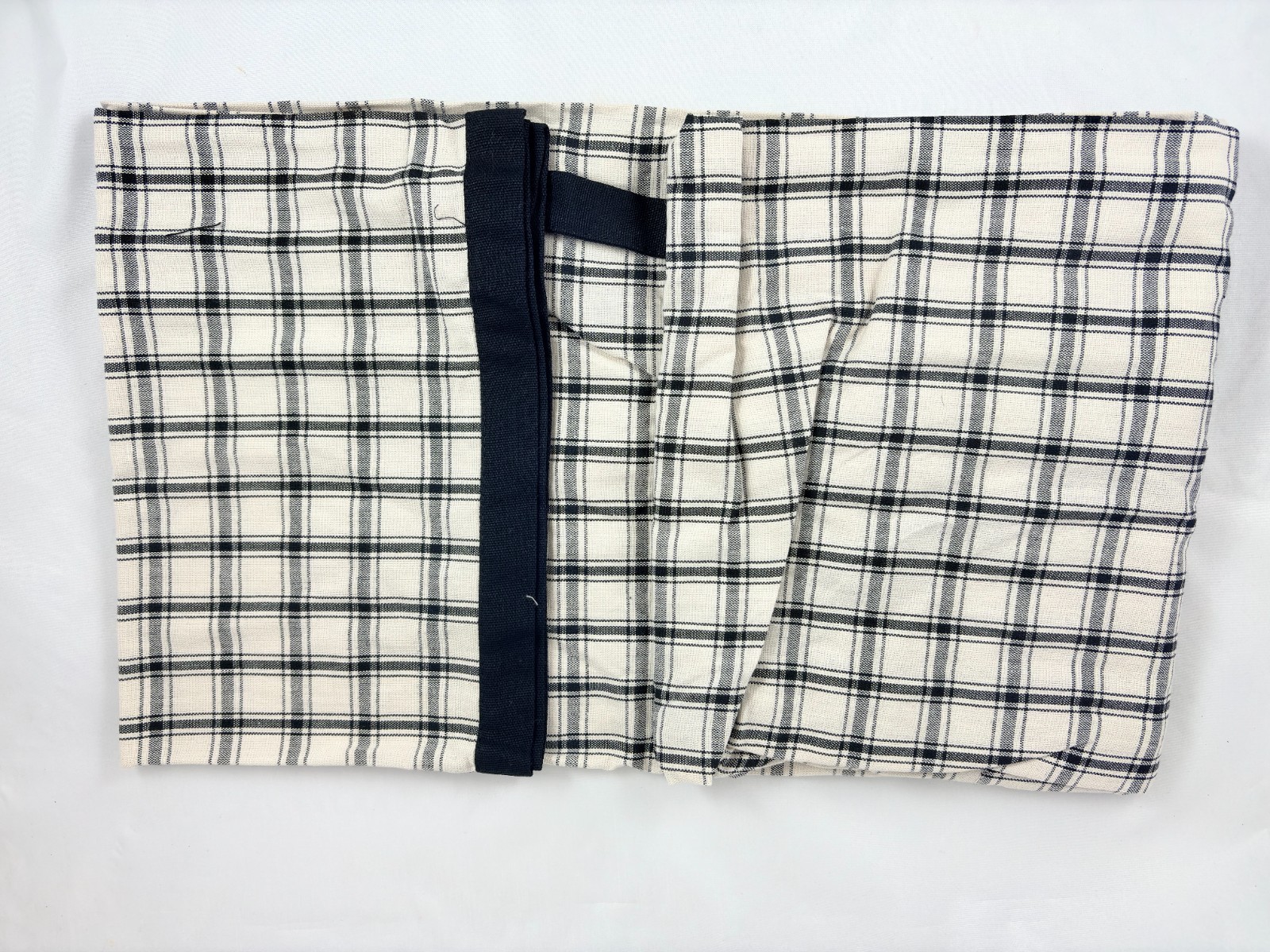 Waverly Garden Room – Wellington Plaid – Tie Up Valance – New in Package