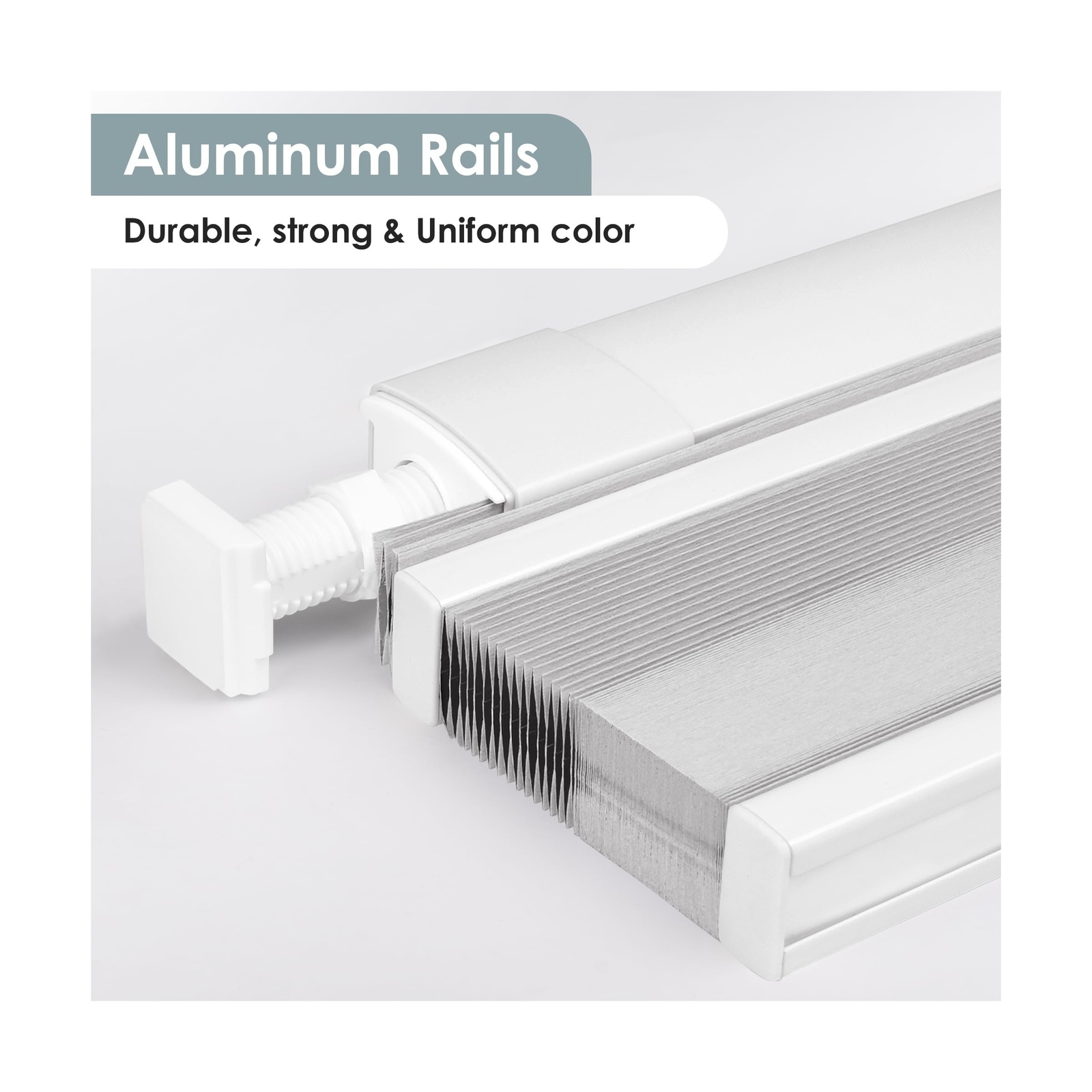 LazBlinds No Tools No Drill Cordless Cellular Shades, Top Down Bottom Up (TDB…