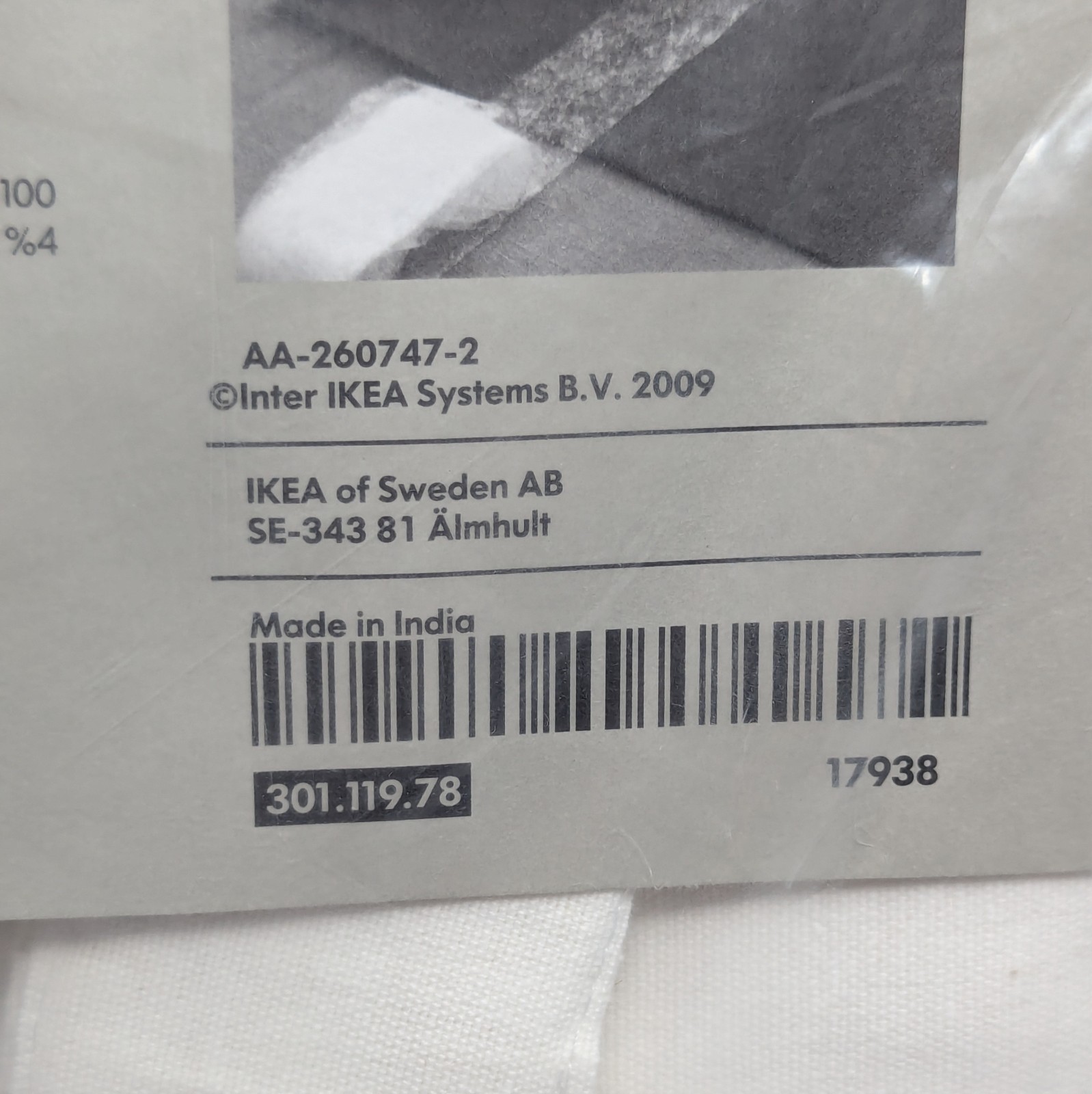 Ikea Lenda Curtains White 55″ x 98″ Set of 2 Panels Discontinued 301.119.78