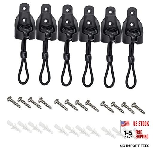 Black 3-Pack Bungee Kit for Exterior Sun Shades – Universal