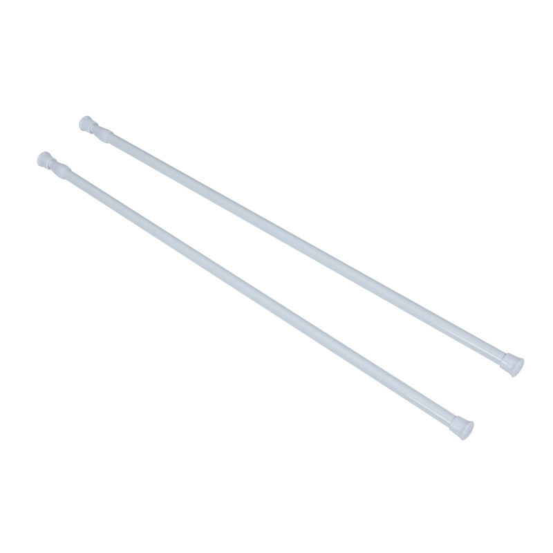 NEW Tension Curtain Rod 23 to 43 Inches Adjustable Extension Spring Tension Rods