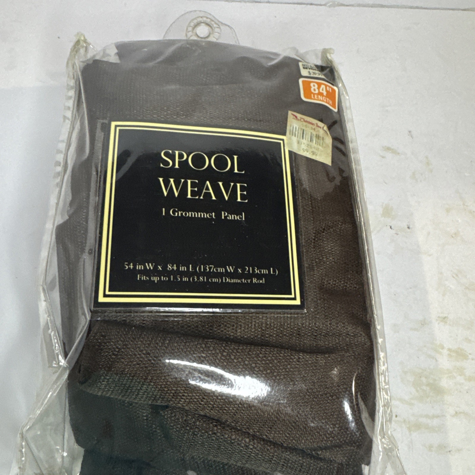 Spool Weave Grommet Curtains Drapes Panel Pair 54×84 Each Linen Bed Bath Beyond