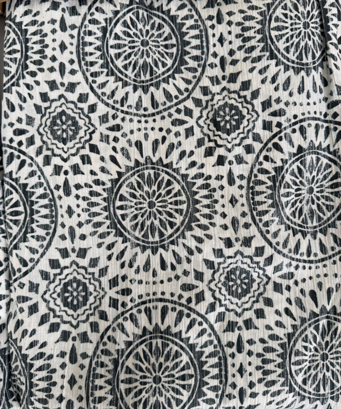 New Aimee Mason Mykonos Medallion Drapes Curtains 37″ x 84″ Set of 4