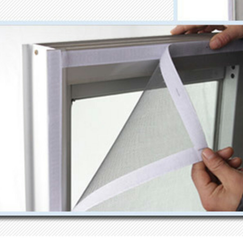 Window Door Screen Gray Fiberglass Insect Mesh Netting, Screening Insect 3 Sizes