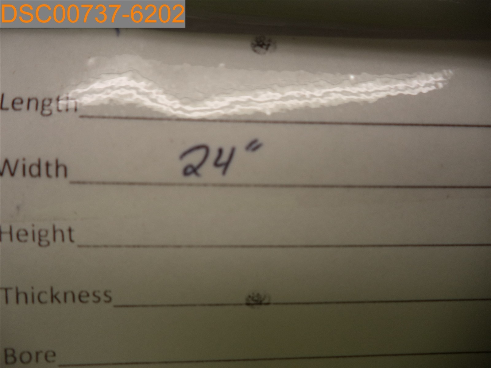 SCRATCHES: SC0005-WT-24 24″ Width