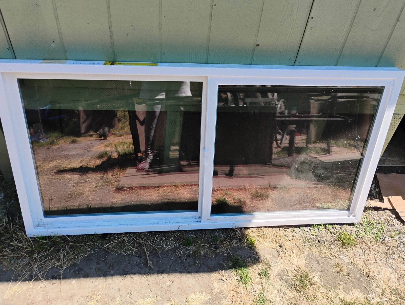 frame and glass window home