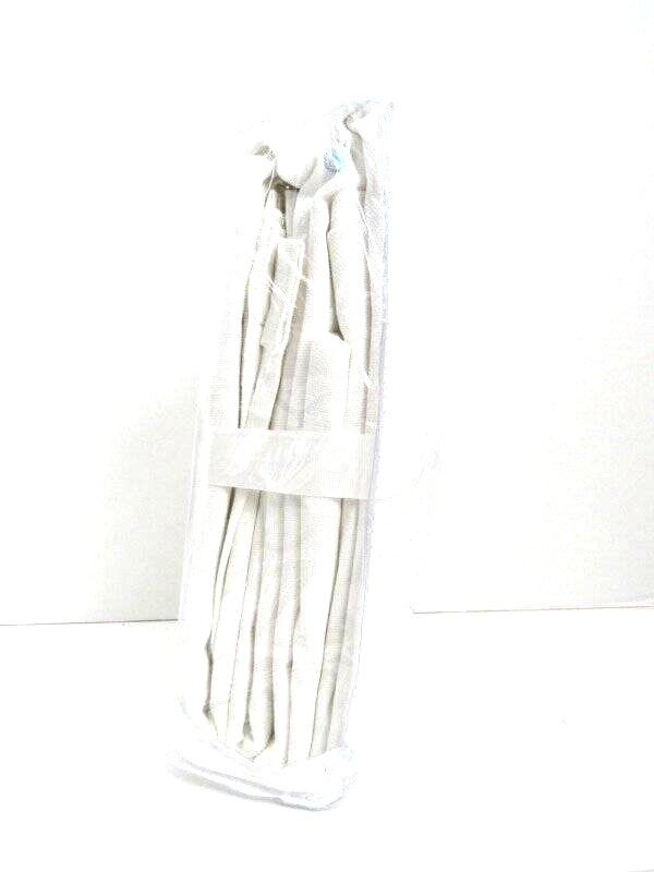 Pottery Barn Broadway Curtain, Set of 2 50″ x 84″ Unlined White New