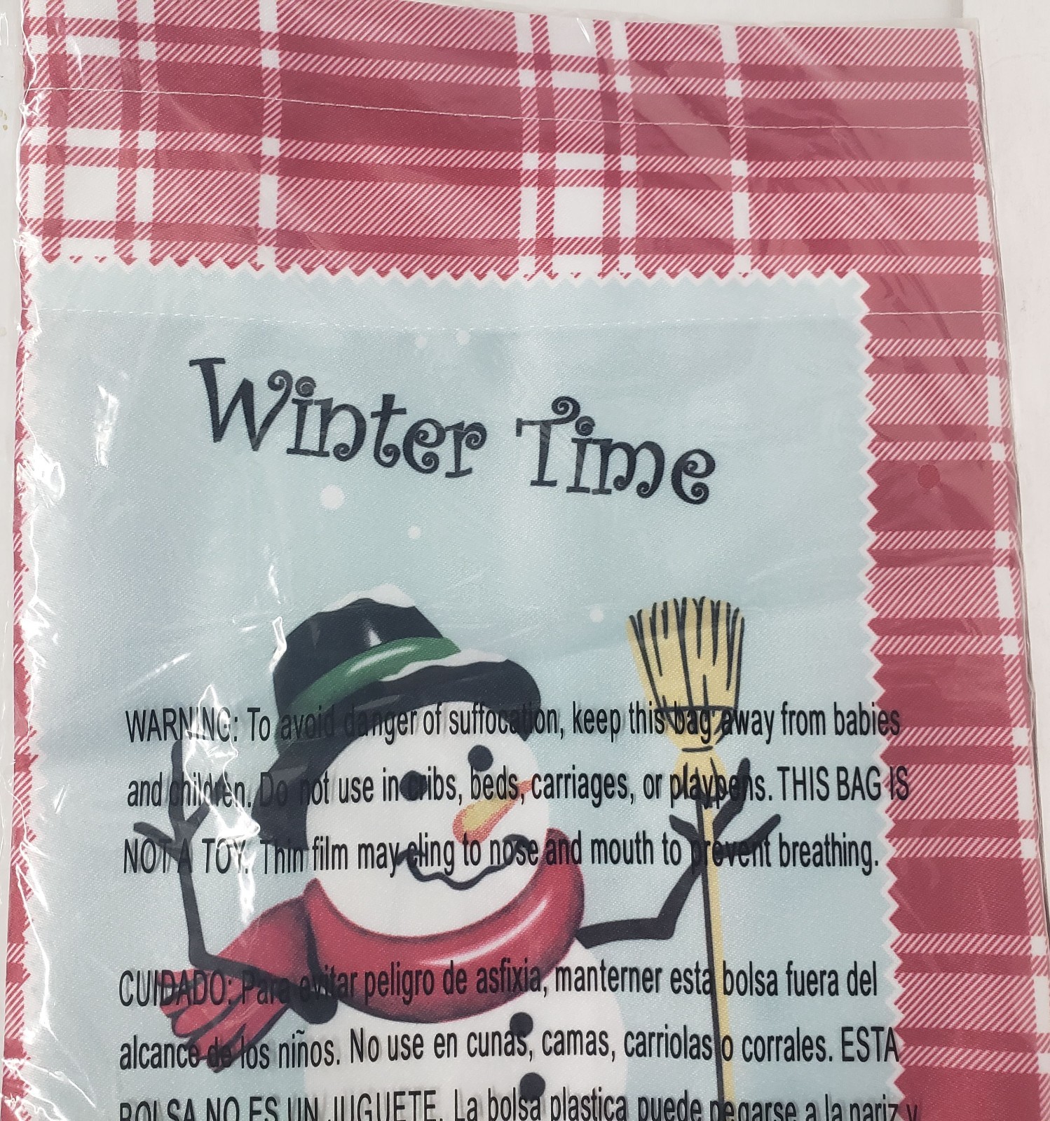 1 Fabric Kitchen Valance (71″Wx14″L) CHRISTMAS SNOWMEN,SNOW DAYS,WINTER TIME, CE