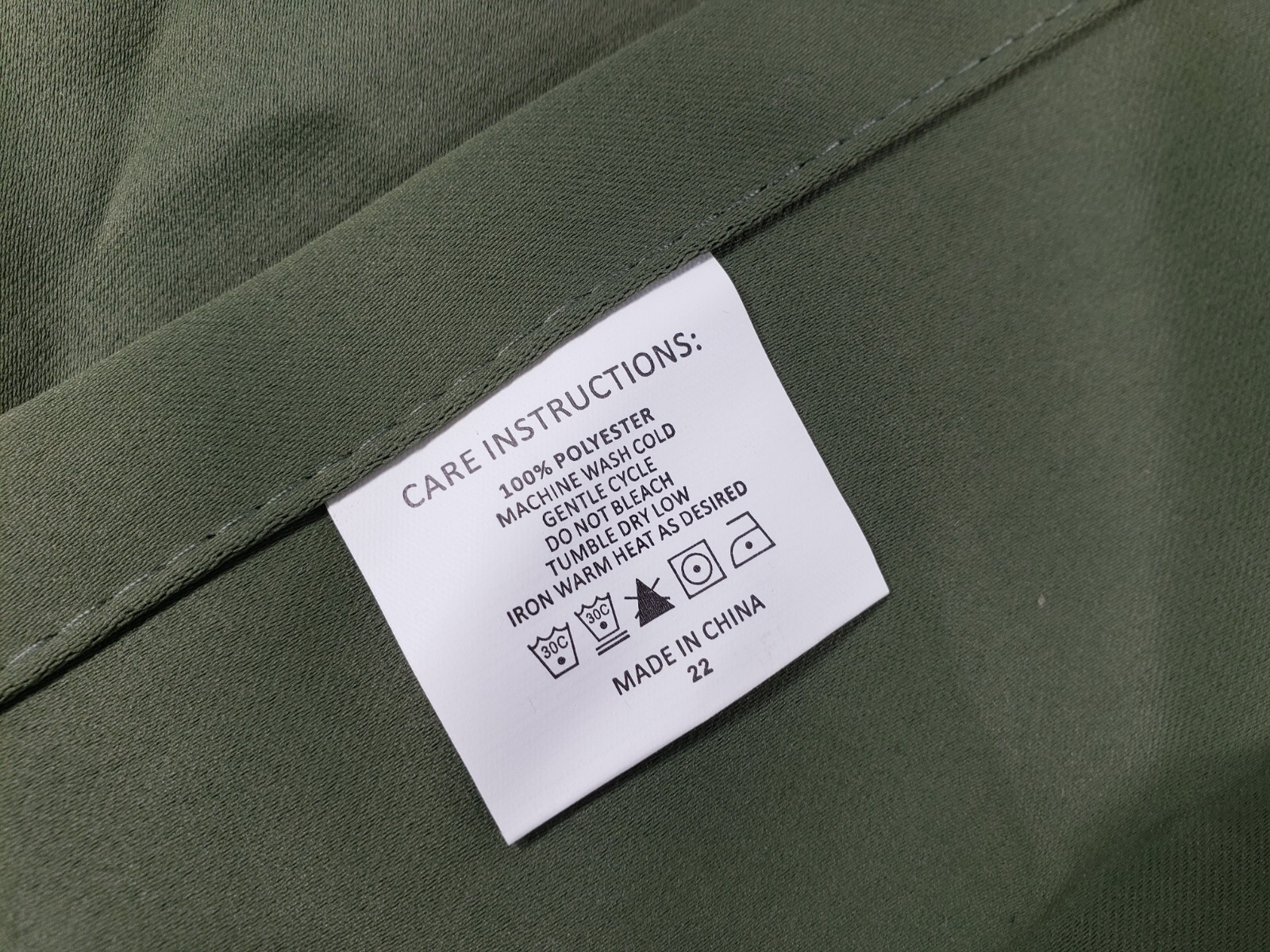 H.VERSAILTEX Solid Grommet Blackout Curtain 52″ W x 45″ L Green Bay 2 Panels