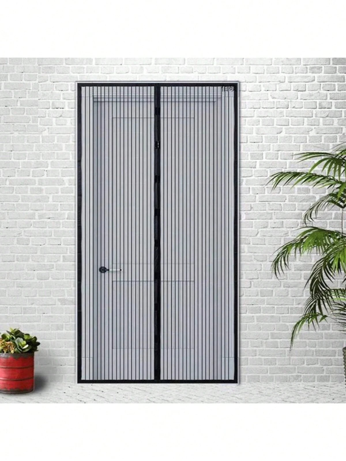 Magnetic Anti-Mosquito Soft Yarn 35.5″x82.7 Self-Adhesive Soft Door Curtain